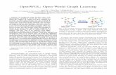 OpenWGL: Open-World Graph Learning