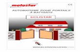 Motostar Eclistar : Manuel d'Installation