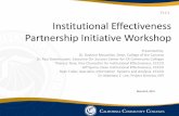 VI. C. 2 Institutional Effectiveness Partnership ...