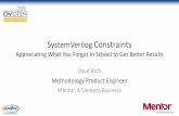 SystemVerilog Constraints - DVCon 2020