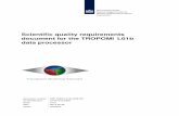Scientific quality requirements document for the TROPOMI ...