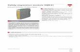 Safety expansion module SME41 - Gavazzi Online