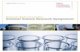 Patricia Belt Conrades Summer Science Research Symposium