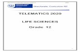 TELEMATICS 2020 LIFE SCIENCES Grade 12