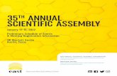 35TH ANNUAL SCIENTIFIC ASSEMBLY