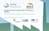 Solar Heat for Industrial Processes (SHIP)