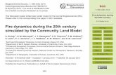 Fire dynamics during the 20th century - Copernicus.org