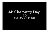 AP Chemistry Day 60