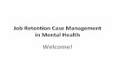 Job Retention Case Management in Mental Health
