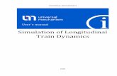 Simulation of Longitudinal Train Dynamics