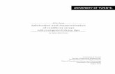 Fabrication and characterisation of ... - essay.utwente.nl