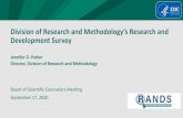 Division of Research and Methodology’s Research and ...