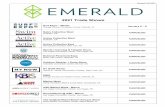 2021 Trade Shows - Emerald