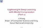 Lightweight Deep Learning with Model Compression (Part 1)