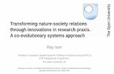 Transforming nature-society relations through innovations ...
