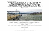 Toxics chemicals in NYS tributaries to Lake Ontario : a ...