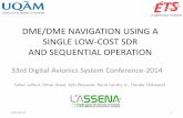 DME/DME NAVIGATION USING A SINGLE LOW-COST SDR AND ...