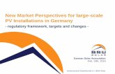New Market Perspectives for large-scale PV Installations ...