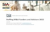 Staffing M&A Funders and Advisors