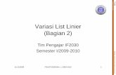 Variasi List Linier (Bagian 2)