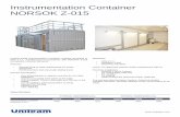 Instrumentation Container NORSOK Z-015