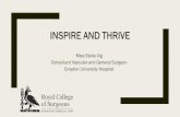 Inspire and thrive - rcseng.ac.uk
