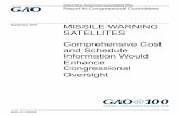 GAO-21-105249, MISSILE WARNING SATELLITES: Comprehensive ...