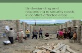 Understanding and responding to security needs in conflict ...
