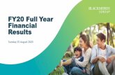 FY20 FullYear Financial Results - Open Briefing
