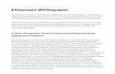Ethereum Whitepaper | ethereum