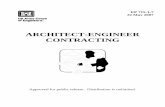 Final ARCHITECT-ENGINEER CONTRACTING Manual for USACE ...