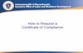 How to Request a Certificate of Compliance - Mass.gov