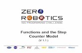 Functions and the Step Counter Model