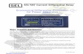 SEL-587 Current Differential Relay Courtesy of ...