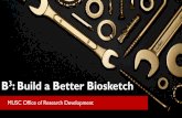 B3:Build a Better Biosketch