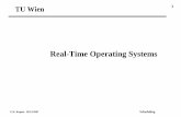 Real-Time Operating Systems - TU Wien