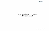 Development Manual - archive.sap.com