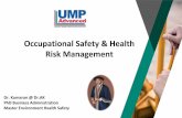 Occupational Safety & Health Risk Management