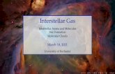 Interstellar Gas - University of Rochester