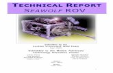 TECHNICAL REPORT SEAWOLF ROV