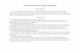 Constitution of West Virginia - e-WV