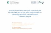 Increasing immunization coverage by strengthening the ...
