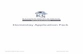 Homestay Application Pack