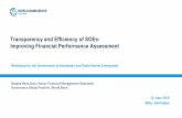 Transparency and Efficiency of SOEs: Improving Financial ...