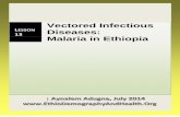 Vectored Infectious Diseases: Malaria in Ethiopia