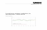 Long-term global radiation in Stockholm, 1922-2018 - SMHI