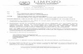 Advertisement of Vacant Posts - Limpopo