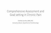 Comprehensive Assessment and Goal setting in Chronic Pain
