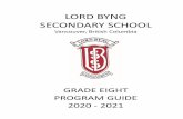 LORD BYNG SECONDARY SCHOOL - VSB