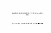 MES COURSE MODULES In